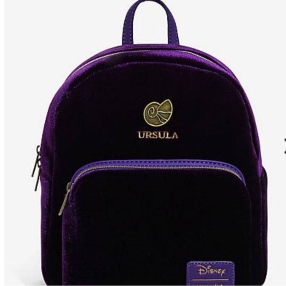 Lux Purple Ursula Loungefly Backpack Purse